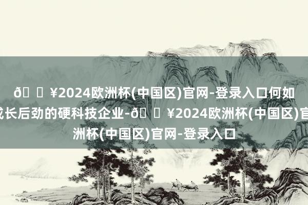 🔥2024欧洲杯(中国区)官网-登录入口何如挖掘具有高成长后劲的硬科技企业-🔥2024欧洲杯(中国区)官网-登录入口