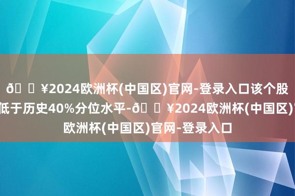 🔥2024欧洲杯(中国区)官网-登录入口该个股现时融资余额低于历史40%分位水平-🔥2024欧洲杯(中国区)官网-登录入口